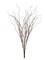 12-Pack: Natural Brown Twig Bush with 7 Lifelike Branches, Floral Home by Artificial Flowers